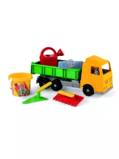 Androni Köműves homokozó készlet nagyméretű dömperrel