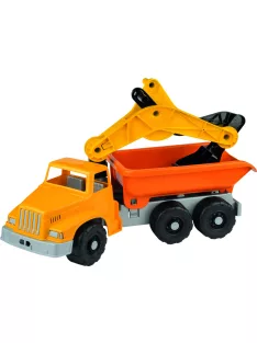   Androni Nagy teherbírású markoló utánfutóval, Giant trucks