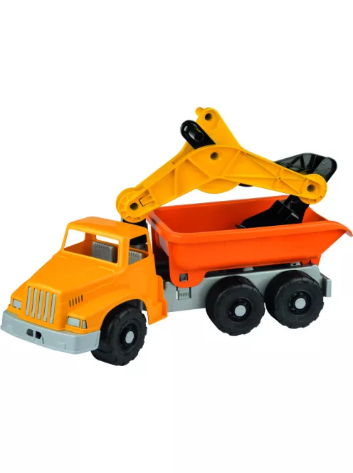 Androni Nagy teherbírású markoló utánfutóval, Giant trucks