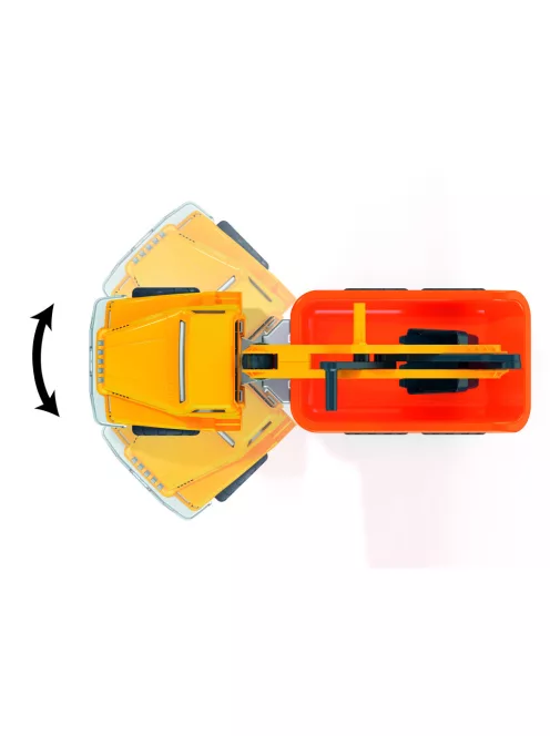 Androni Nagy teherbírású markoló utánfutóval, Giant trucks