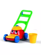 Androni Kacsa formájú gyerek fűnyíró vödörrel