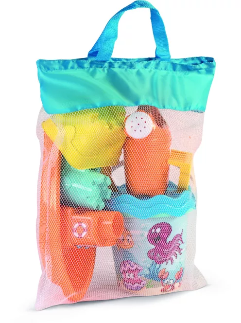 Androni vízparti homokozókészlet tárolóval