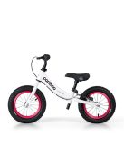 Cariboo csomag - Adventure futóbicikli - White/Pink bukósisakkal és ajándék védőfelszereléssel