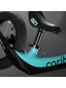 Cariboo csomag - Magnesium Air futóbicikli - Black/Turquoise bukósisakkal és ajándék védőfelszereléssel