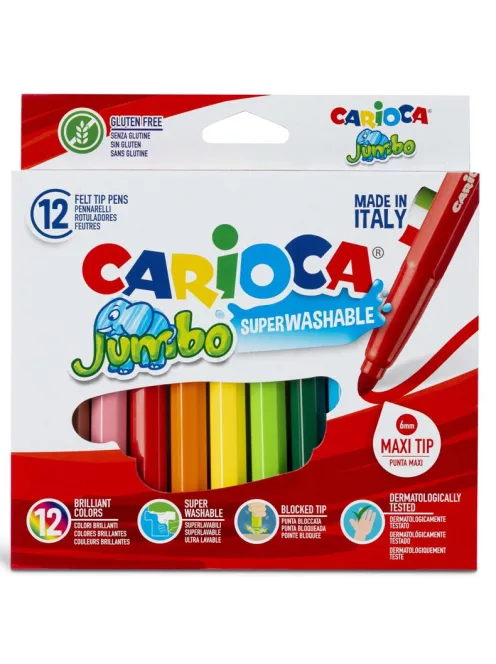 Carioca - Jumbo filctoll 12 db-os