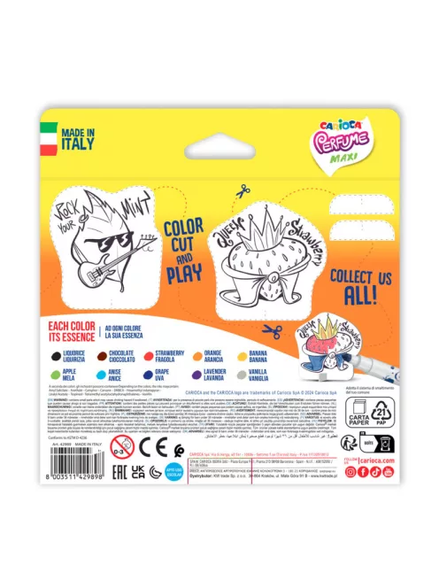 Carioca - Maxi illatos filctoll 10 db-os