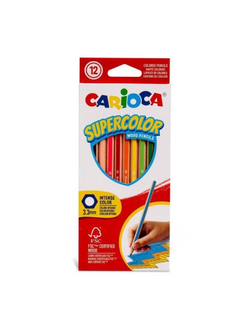 Carioca - Supercolor színes ceruza 12 db-os