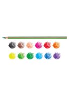 Carioca - Supercolor Maxi háromszögletű színes ceruza 12 db-os 
