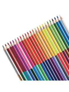   Carioca - Kétvégű háromszögletű színes ceruza 12 db-os 