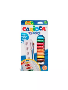 Carioca - Tempera 12 db-os ecsettel   