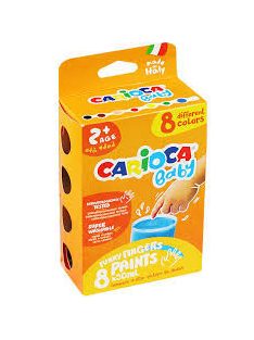 Carioca - Baby ujjfesték 8x50 ml 