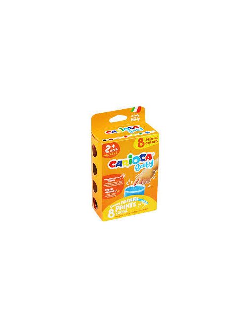 Carioca - Baby ujjfesték 8x50 ml 