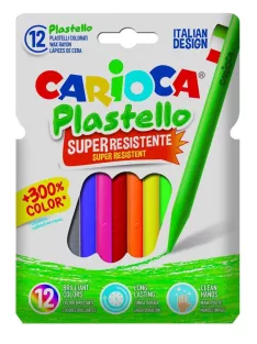 Carioca - Plastello zsírkréta 12 db-os