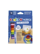 Carioca - Akril ecsetfilctoll  10 db-os