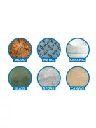 Carioca - Akril ecsetfilctoll  10 db-os