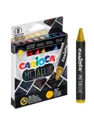 Carioca - Metallic zsírkréta készlet 8 db-os