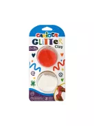 Carioca - Csillámos gyurma  - Piros, fehér