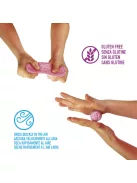 Carioca - Csillámos gyurma  - Piros, fehér