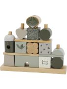 Label Label montesszori formaépítő rudas fa építőjáték  - Oliva
