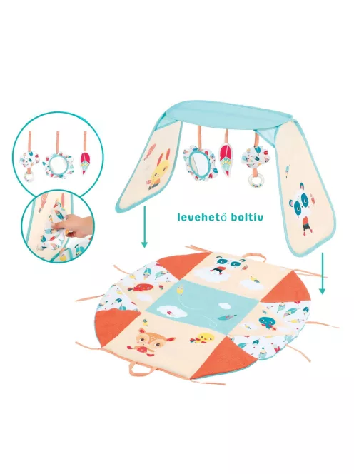 LUDI 3 az 1-ben átalakítható játszószőnyeg