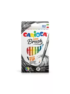 Carioca 10 db-os ecsetfilctoll készlet - Super Brush