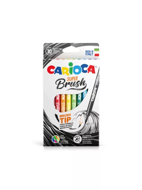 Carioca 10 db-os ecsetfilctoll készlet - Super Brush