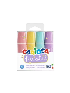 Carioca 4db-os Pasztel Szövegkiemelő készlet
