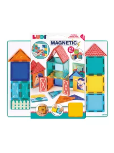 LUDI Mágneses építőkészlet
