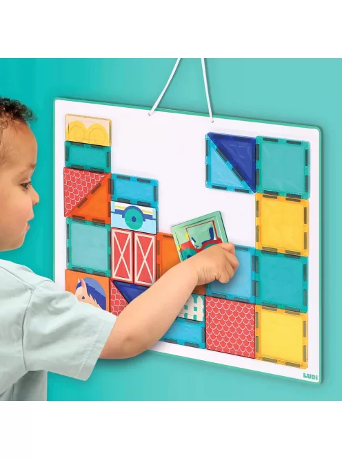 LUDI Mágneses építőkészlet