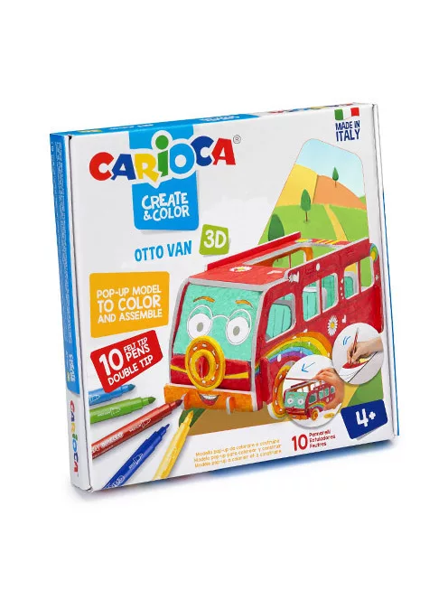 Carioca 3D készlet - Kisbusz