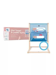   BS Toys 2 az 1-ben Létrás célbadobó és karikadobáló játék