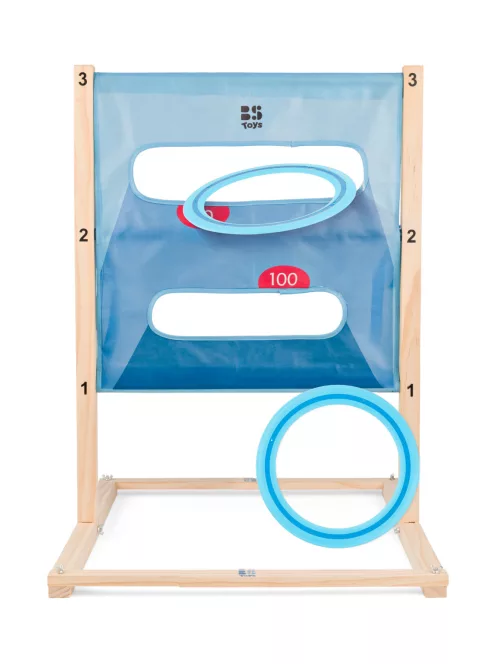 BS Toys 2 az 1-ben Létrás célbadobó és karikadobáló játék
