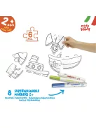 Carioca Baby - Színezhető kirakó - járművek