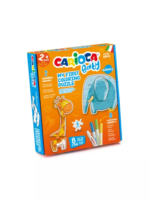 Carioca Baby - Színezhető kirakó - állatok