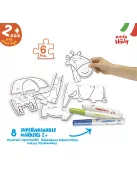 Carioca Baby - Színezhető kirakó - állatok