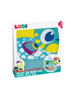 LUDI Halacskás hálós fürdőjáték tároló