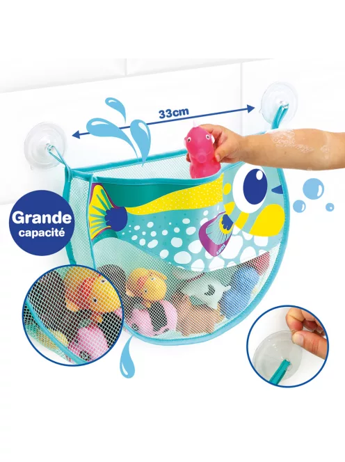 LUDI Halacskás hálós fürdőjáték tároló