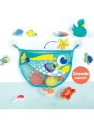 LUDI Halacskás hálós fürdőjáték tároló