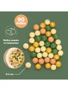 LUDI 90 db-os labdakészlet labdamedencéhez