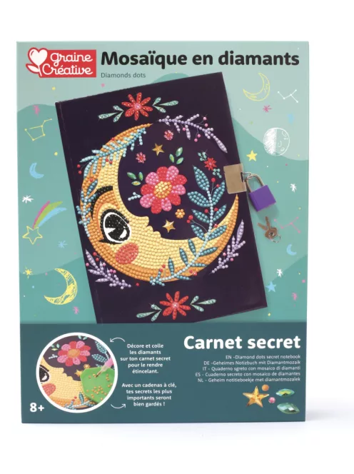 Graine Creative Gyémántfestő jegyzetfüzet