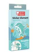 Graine Creative Gyémántfestő matrica – Delfin