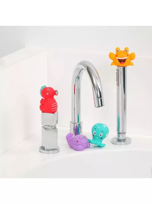 LUDI Tengeri állatkák - 4db-os fürdőjáték szett