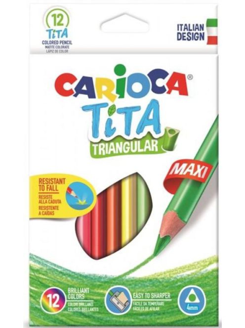 Carioca TITA  MAXI színes ceruza - 12 színnel