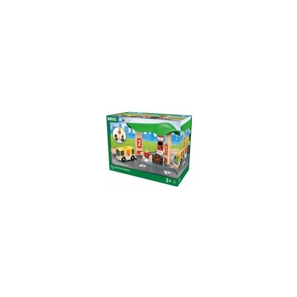 Busz és vonat állomás 33427 Brio