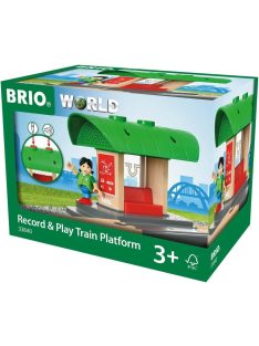 Brio 33840 Record & Play vonat állomás
