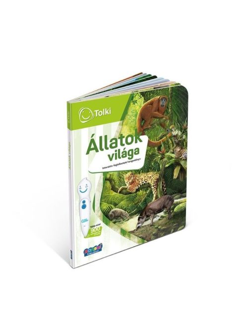 Tolki Interaktív foglalkoztató hangos könyv Állatok világa - kiegészítő