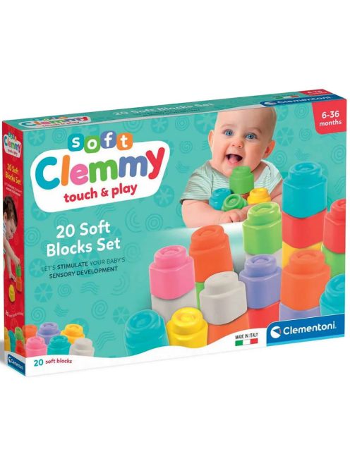 Clemmy 20 soft blocks Set
