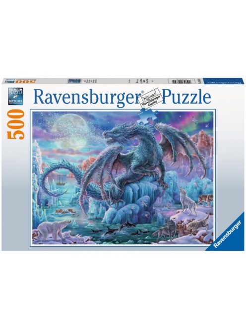 Puzzle 500 db - Jégsárkány 14839