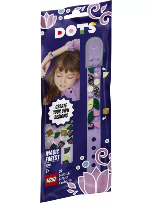 LEGO® DOTS Varázslatos virágok karkötő 41917