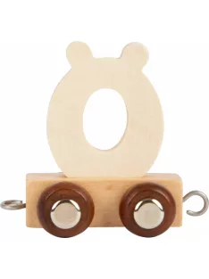   Ábécé betűvonat - Ö betű - natúr színű- oktatójáték - Legler